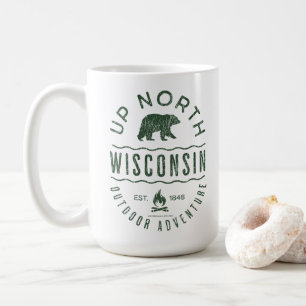 Naar het noorden van Wisconsin Koffiemok