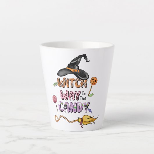 Naar het Snoep Latte Mok (Voorkant)