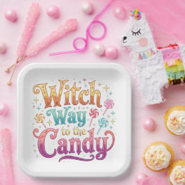 Naar het Snoep Papieren Bordje