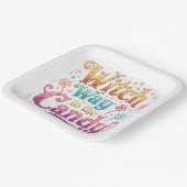 Naar het Snoep Papieren Bordje (Gebogen)