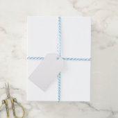 Naar het strand cadeaulabel (Met Touw)