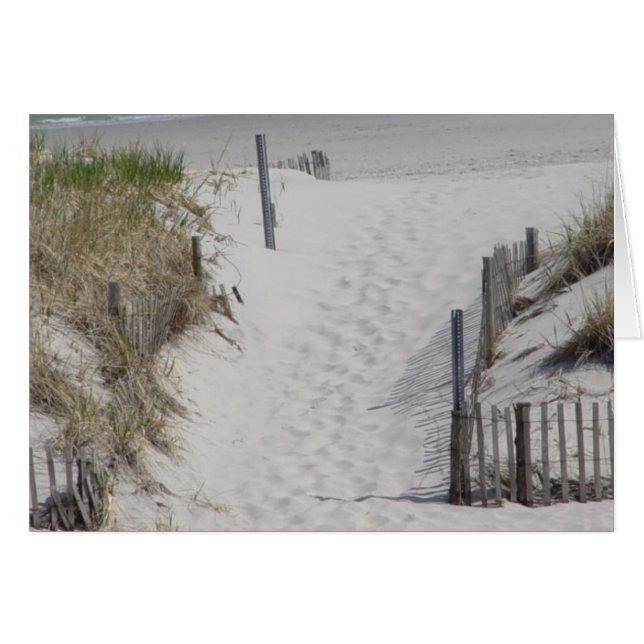 Naar het strand gaan (Voorkant Horizontaal)