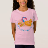 Naar het strand T-Shirt (Voorkant)