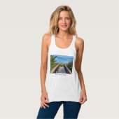 Naar het strand tanktop (Volledige Voorkant)