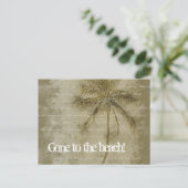 Naar het strand. Wijziging van de Briefkaarten Adr (Staand voorkant)