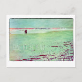 Naar het strand. Wijziging van de Briefkaarten Adr (Voorkant)