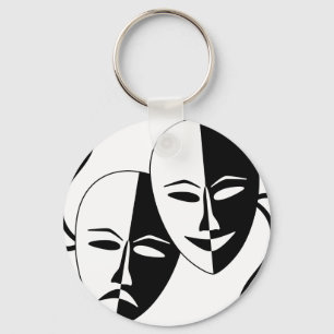 Naar het theater. sleutelhanger
