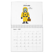 Naar het werk in 2021 kalender (Mar 2027)