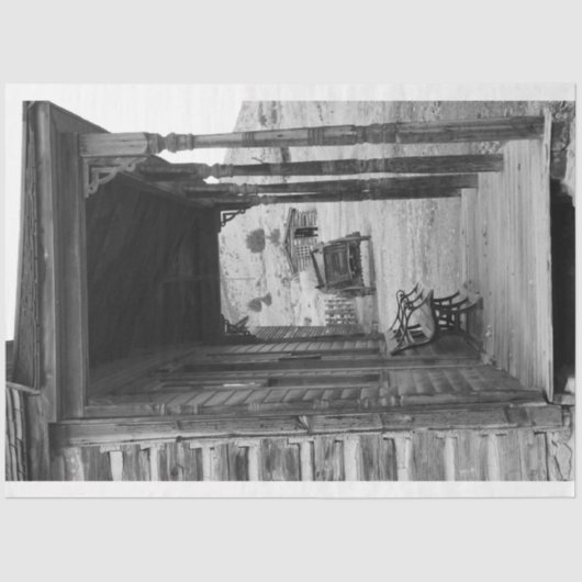 Naar het westen tissuepapier (Voorkant)