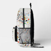 Naar het Zee en de zon - Kandinsky Bedrukte Rugzak (Rechts)