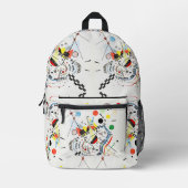 Naar het Zee en de zon - Kandinsky Bedrukte Rugzak (Voorkant)