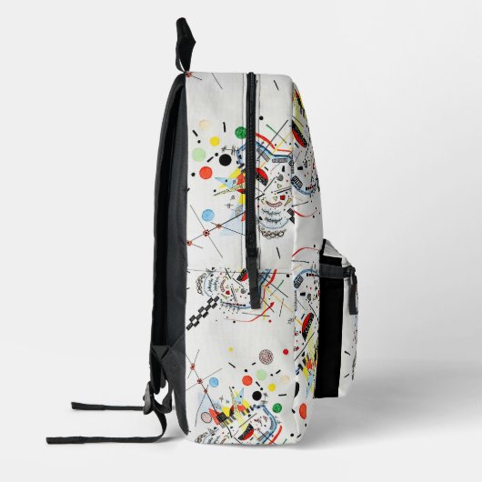 Naar het Zee en de zon - Kandinsky Bedrukte Rugzak (Links)