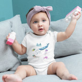 Naar het Zee gaan we Baby Bodysuit. Romper