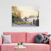 Naar huis canvas afdruk (Insitu (Woonkamer))