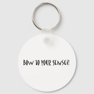 Naar je sensei sleutelhanger