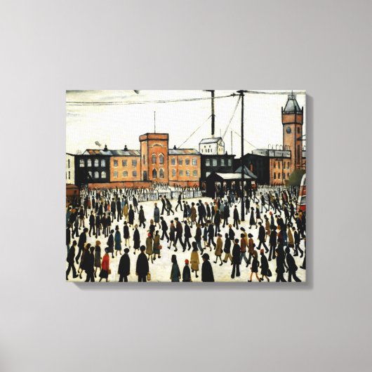 Naar L.S. Lowry Canvas Afdruk (Voorkant)