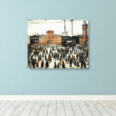 Naar L.S. Lowry Canvas Afdruk (Insitu (Houten vloer))
