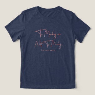 Naar Mahj of niet naar Mahj... Nog één wedstrijd! Tri-Blend Shirt
