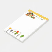 Naar Markt I ga (grote ticky Note Pad) (Schuin)