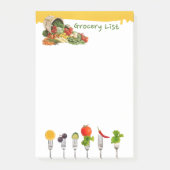 Naar Markt I ga (grote ticky Note Pad) (Voorkant)