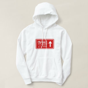Naar Mars Highway Sign Hoodie