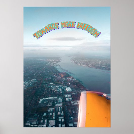 Naar meer vrijheid poster (Voorkant)