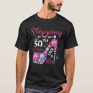 Naar mijn 50ste verjaardag, als een 50-jarige baas t-shirt