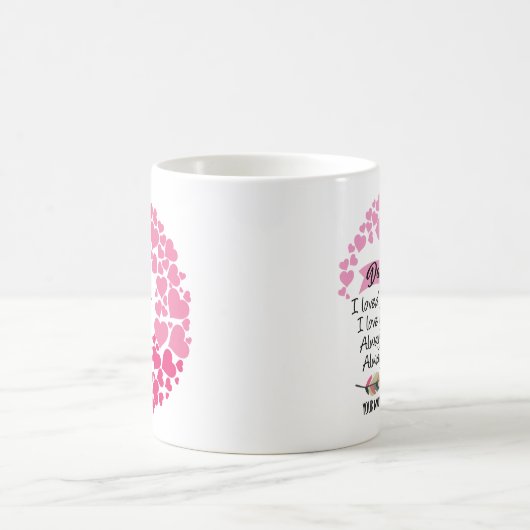 Naar mijn dochter - ik hield van je toen Mok (Center)