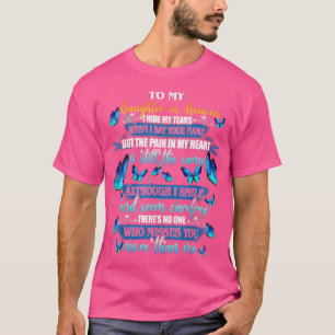 Naar mijn dochter in de hemel die je meer dan t-shirt