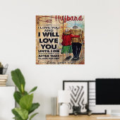 Naar mijn eigen ontwerp | Liefde brief aan hem | Poster (Thuiskantoor)