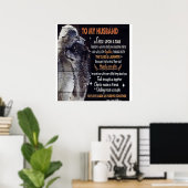 Naar mijn eigen ontwerp | Offertes over de liefdes Poster (Thuiskantoor)