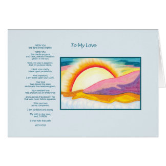 Naar mijn liefdeskaart