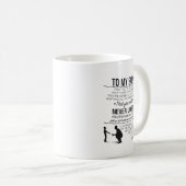 Naar mijn Mok, geschenk van papa Koffiemok (Voorkant rechts)