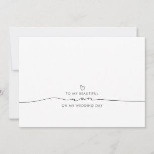 Naar mijn mooie Nan op mijn huwelijksdag