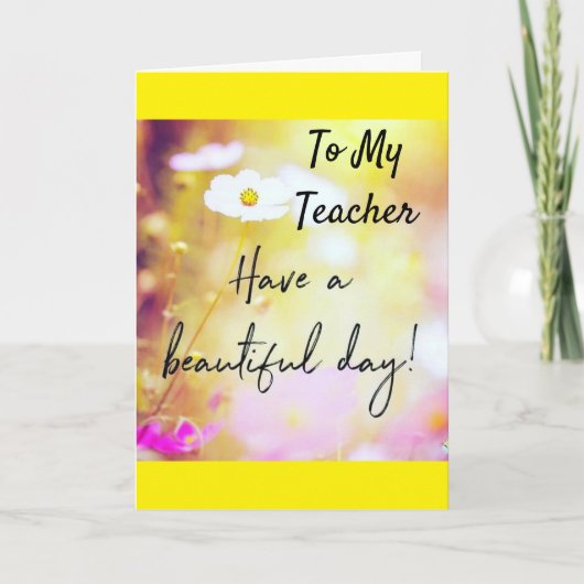 NAAR MIJN *SISTER* OP JE BIRTHDAAGKAART KAART (Voorkant)