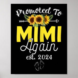 Naar Mimi opnieuw EST 2024 zwangerschapsaankondigi Poster