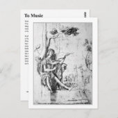 NAAR MUZIEK BRIEFKAART (Voorkant / Achterkant)