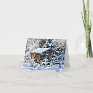 Naar Noord Mn.  De katoen Bedankkaart