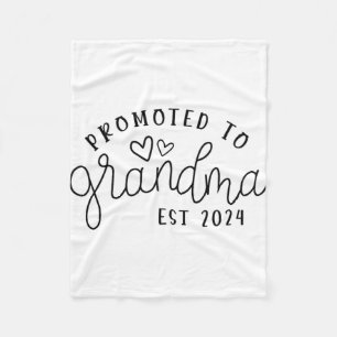 Naar Oma Est 2024 Nieuwe Oma Moederdag Fleece Deken