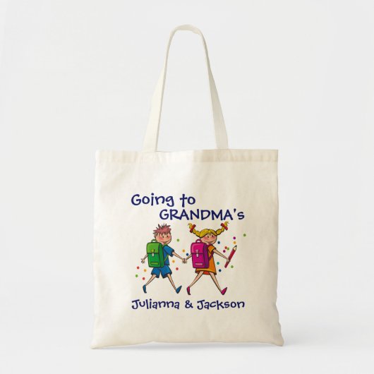 Naar oma Overnight Bag - Aangepaste tas (Voorkant)