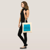 Naar oma's - Kleine Canvas tas (Voorkant (model))