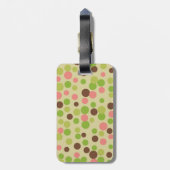 Naar oma's roze Bagagelabel (Achterkant verticaal)