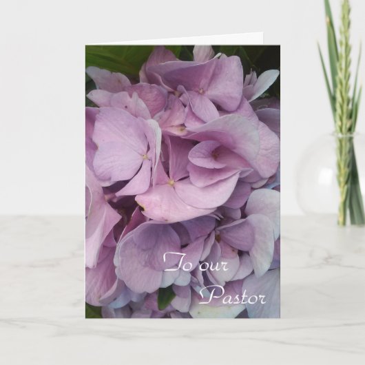 Naar onze predikant bedankkaart (Voorkant)