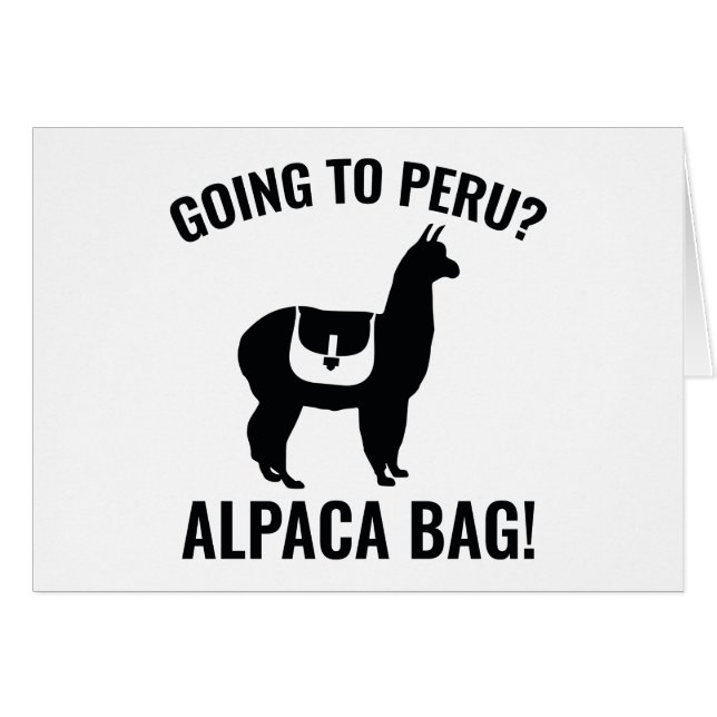 Naar Peru? (Voorkant Horizontaal)