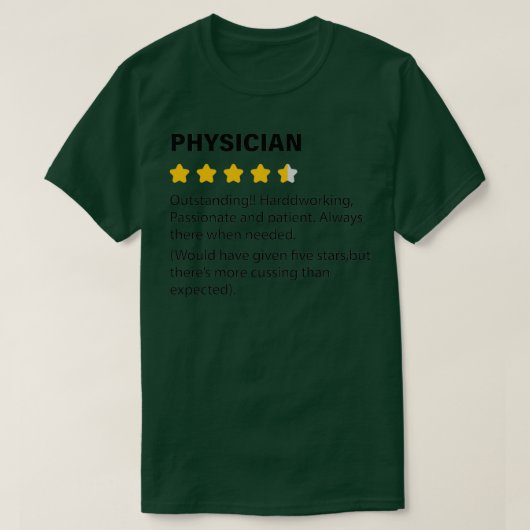 naar PHYSICIAN grappige definitiePHYSICIAN grappig T-shirt (Design voorkant)