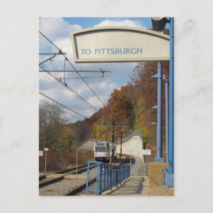 Naar Pittsburgh? Briefkaart