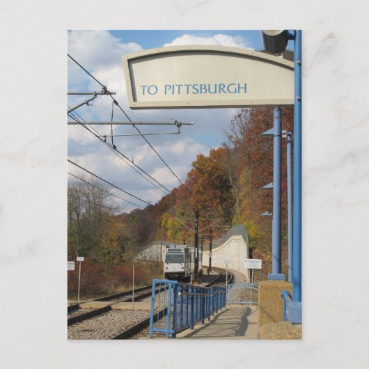 Naar Pittsburgh? Briefkaart (Voorkant)