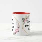 Naar 's werelds grootste Moederdag van MOM Floral Mok (Midden)