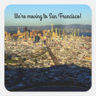 Naar San Francisco Twin Peaks #1 Sticker