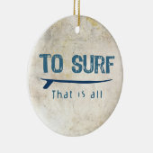 Naar Surf Keramisch Ornament (Rechts)